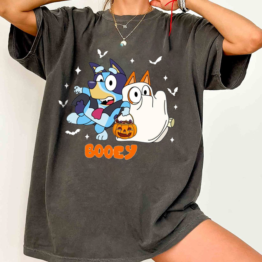 Cute Booey Halloween Shirt, Booey Shirt, Blue Halloween Shirt, Cute Halloween Shirt V5, Booey Halloween Ghost Shirt, Halloween Booey Sweatshirt