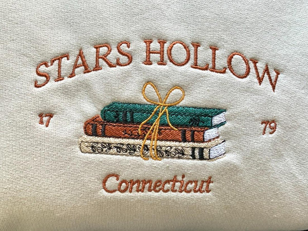 Stars Hollow Embroidered Sweatshirt EMHA0609