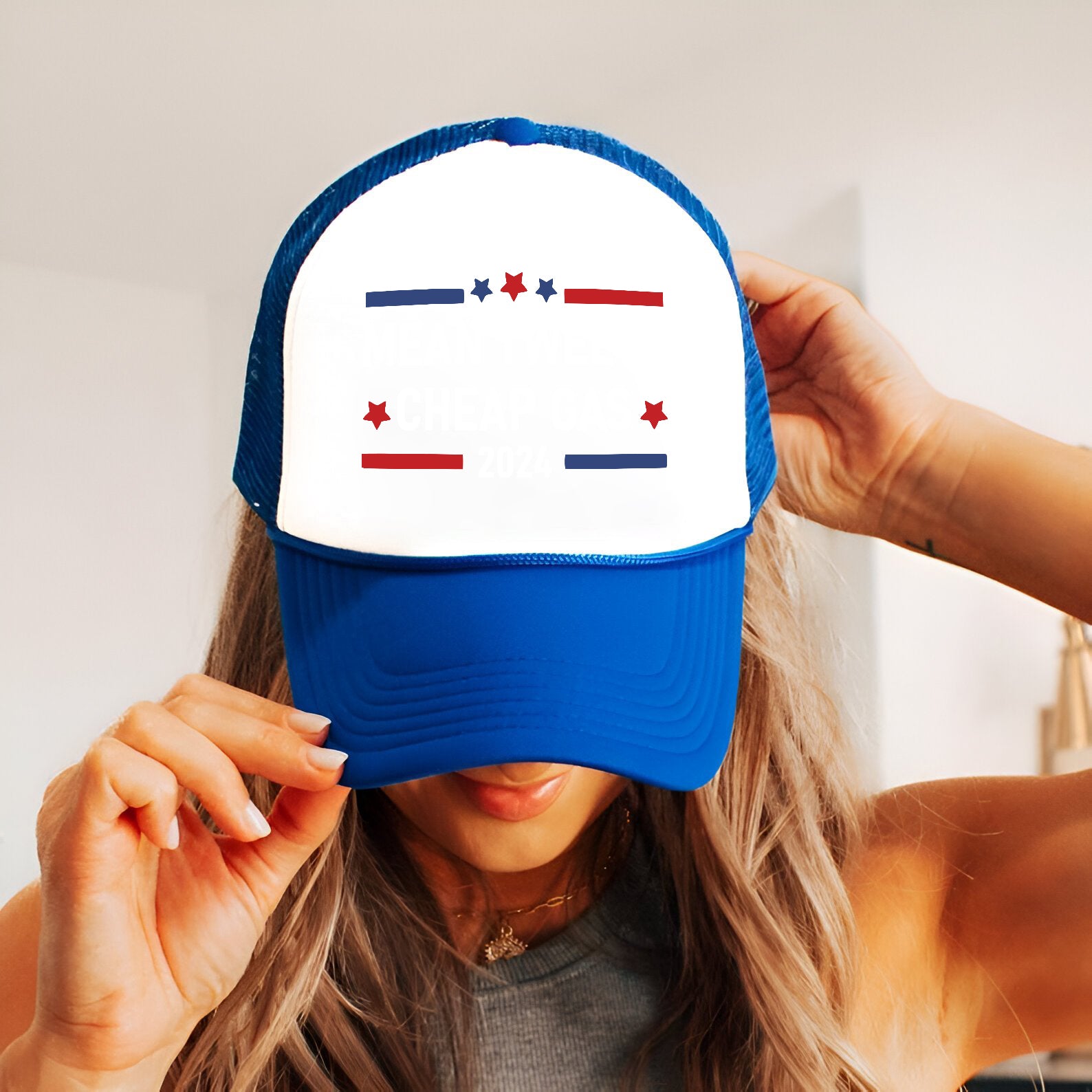 Mean Tweets 2024 Trump Embroidered Hat Trucker Hat #15 Tu4