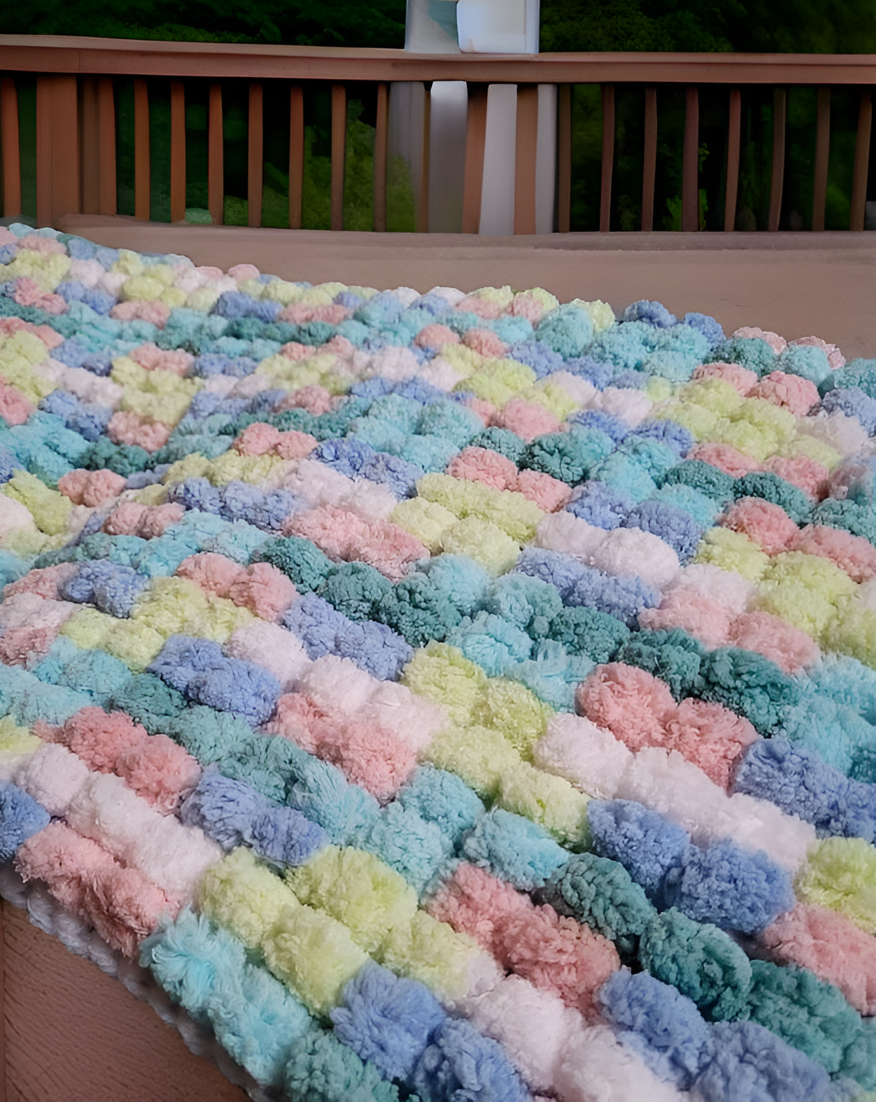 Bubblegum Blanket Crochet Pattern SVG15 CRO1910