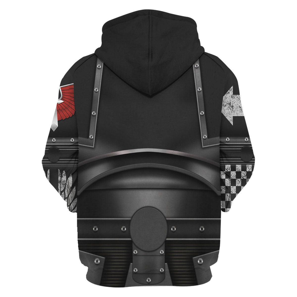 Dark Angels Legions Warhammer Costume Hoodie Jogger, Dark Angels Legions Space Marines Cosplay 3D Hoodie Pants, Warhammer 3D Tracksuit, Warhammer Game Outfit