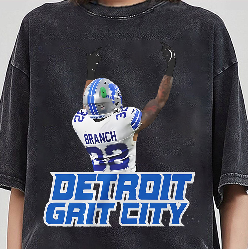 Detroit Brian Branch Middle Finger Shirt, Sweatshirt, Hoodie, High-Quality Vintage-Inspired Design, Perfect Gift for Lions Fans V2, Detroit Football