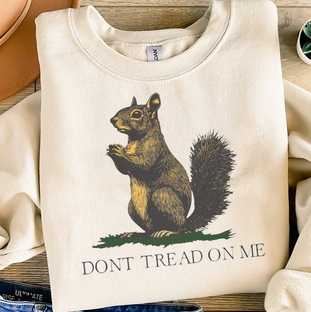 Don't Tread On Me Shirt - Dont Tread On Me Squirrel Shirt, Justice For Peanut The Squirrel Tee V2, Gadsden Flag shirt, American Patriotic Shirt