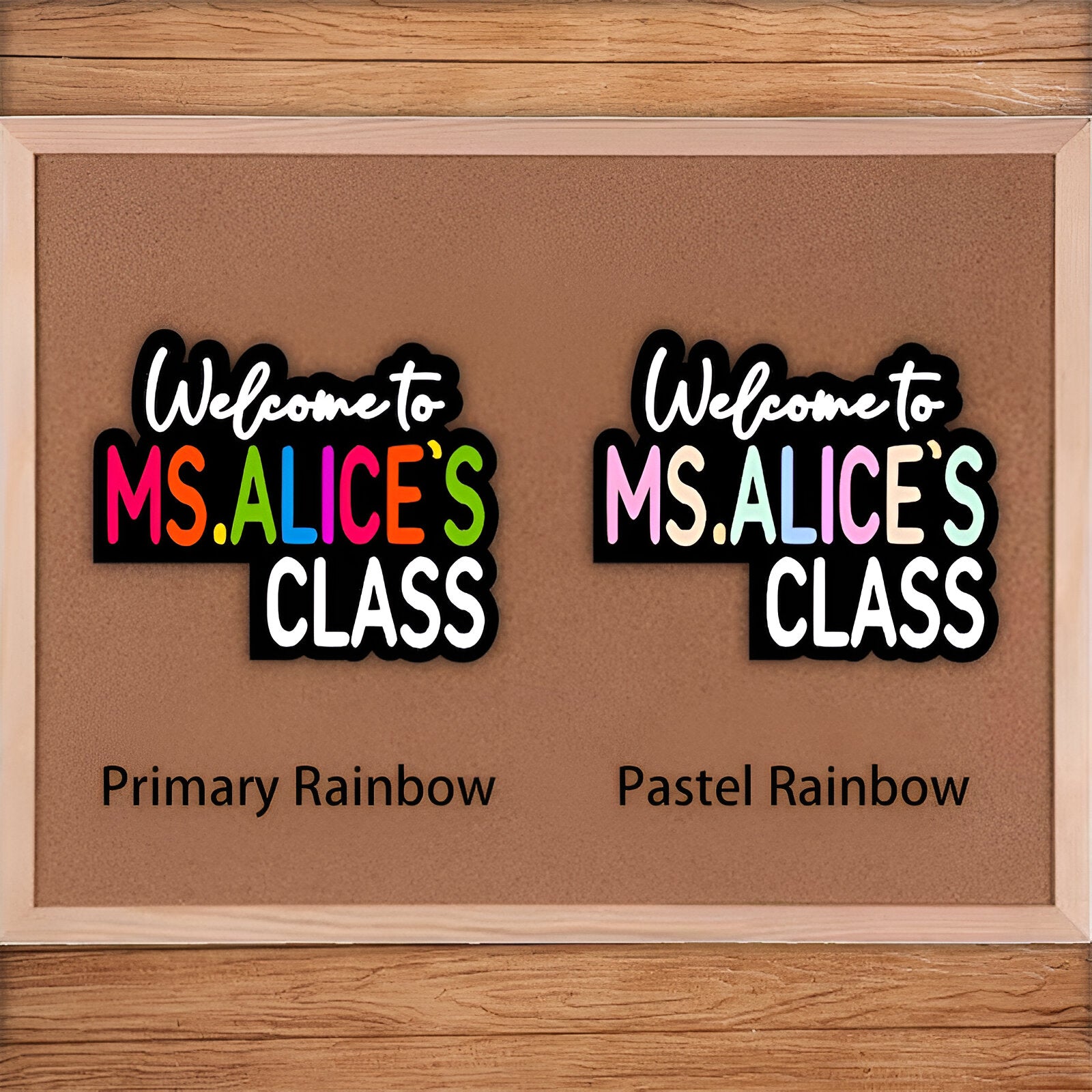 Doorframe Sign,Gift for teacher,Teachers' day gift, Teacher Name Sign Dofra