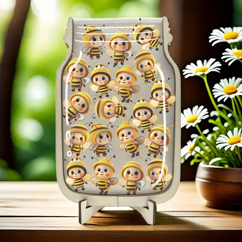 Little Bee Motivation Jar - Ideal For Toilet Training & Classroom Behavior, Essential For Home And School, Suitable For Young Ones REJARTEM