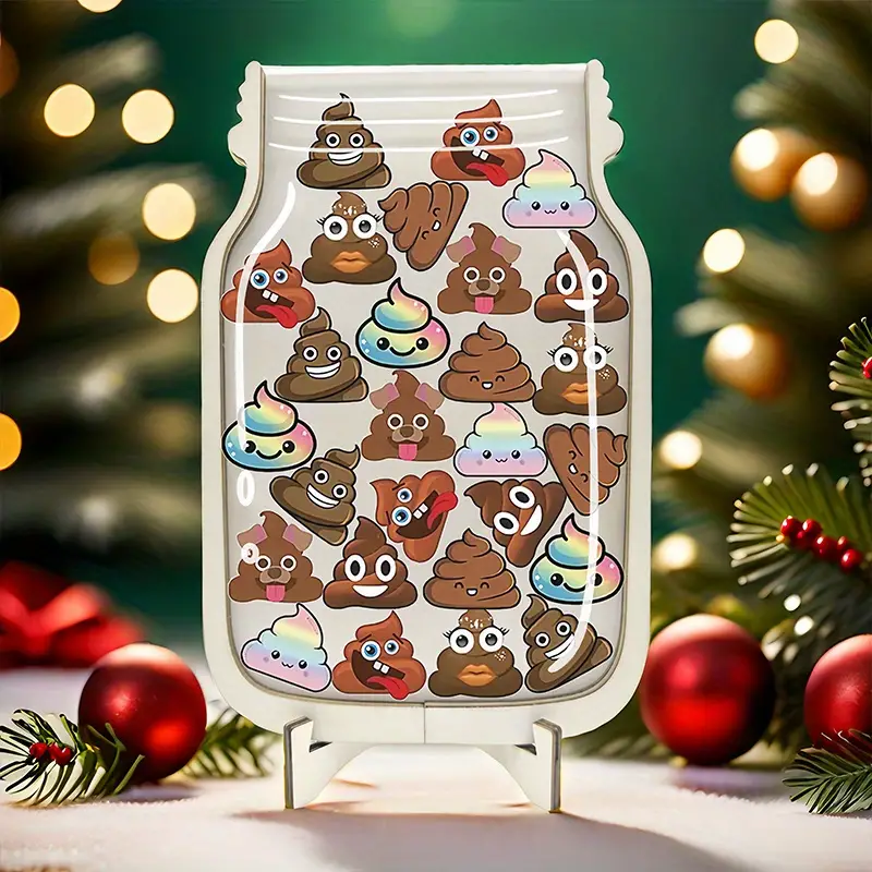 Fun Cartoon Poo Reward Jars - Motivational Posters For Toilet Training & Classroom Behavior, Educational Aids, Perfect Birthday Gift REJARTEM