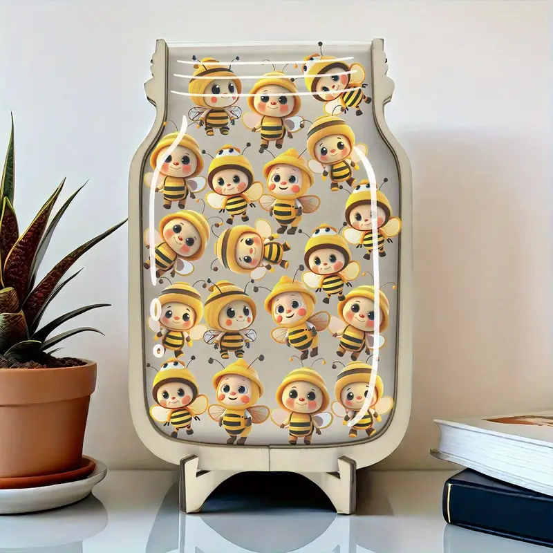 Little Bee Motivation Jar - Ideal For Toilet Training & Classroom Behavior, Essential For Home And School, Suitable For Young Ones REJARTEM