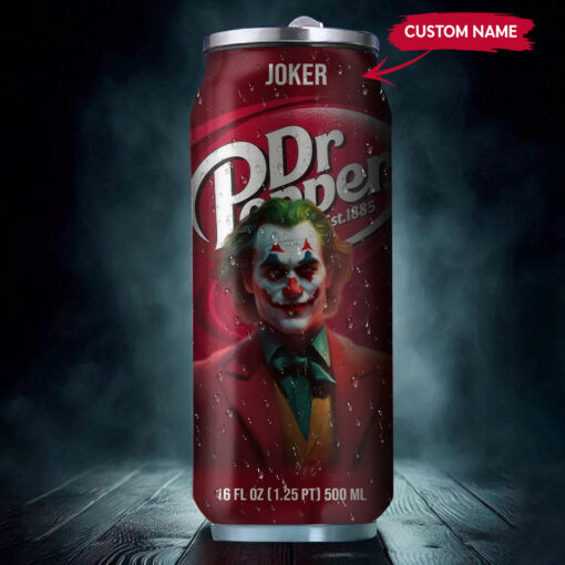 Dr Pepper Drink Joker Halloween Insulated Tumbler Stainless Steel Water - 16Oz 503966_parent tumb1