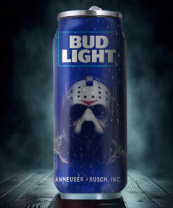 Bud Light Drink Jason Voorhees Halloween Insulated Tumbler Stainless Steel Water ? 16Oz tumb1