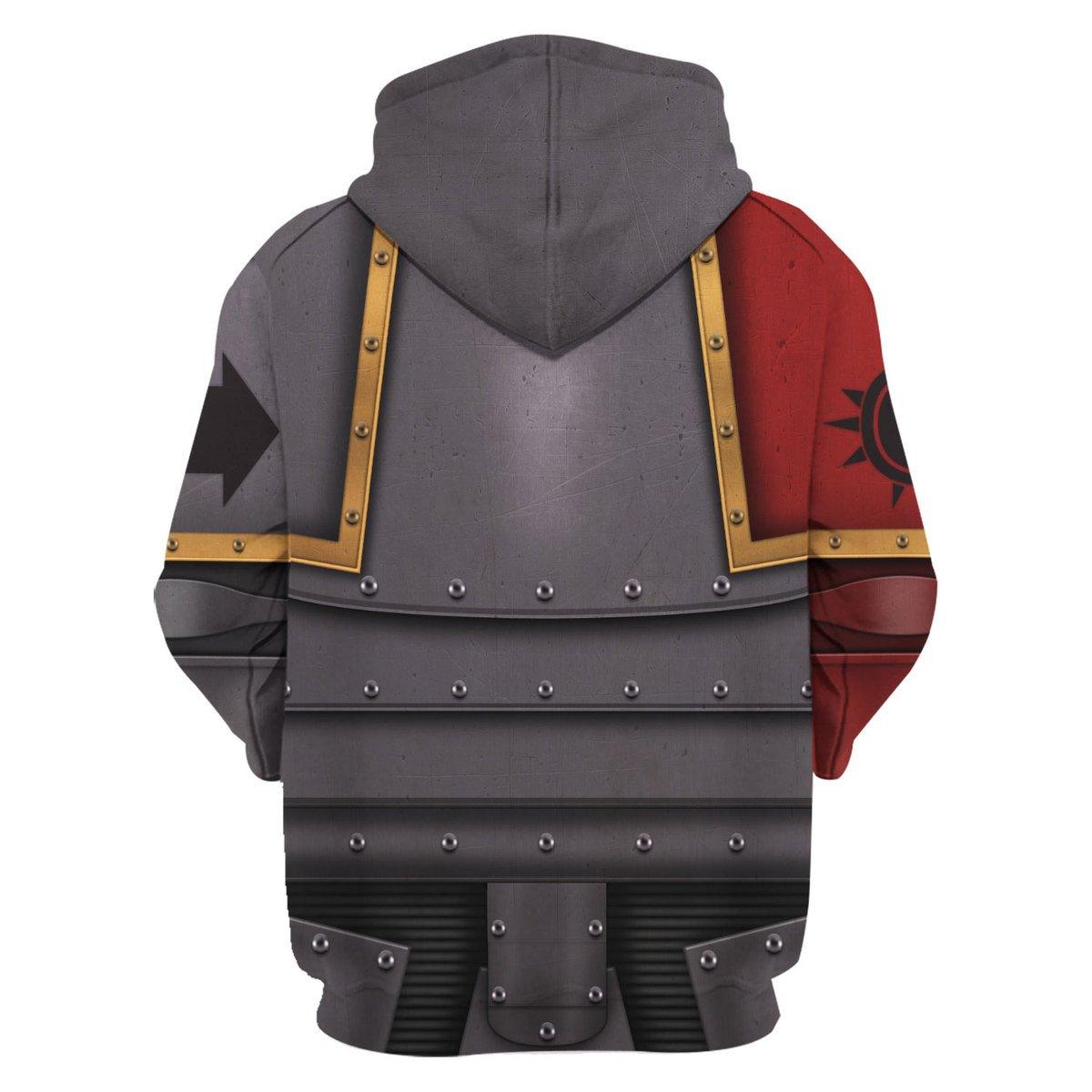 Dusk Raiders Warhammer Costume Hoodie Jogger, Dusk Raiders Marines Cosplay 3D Hoodie Pants, Warhammer 3D Tracksuit , TQT5