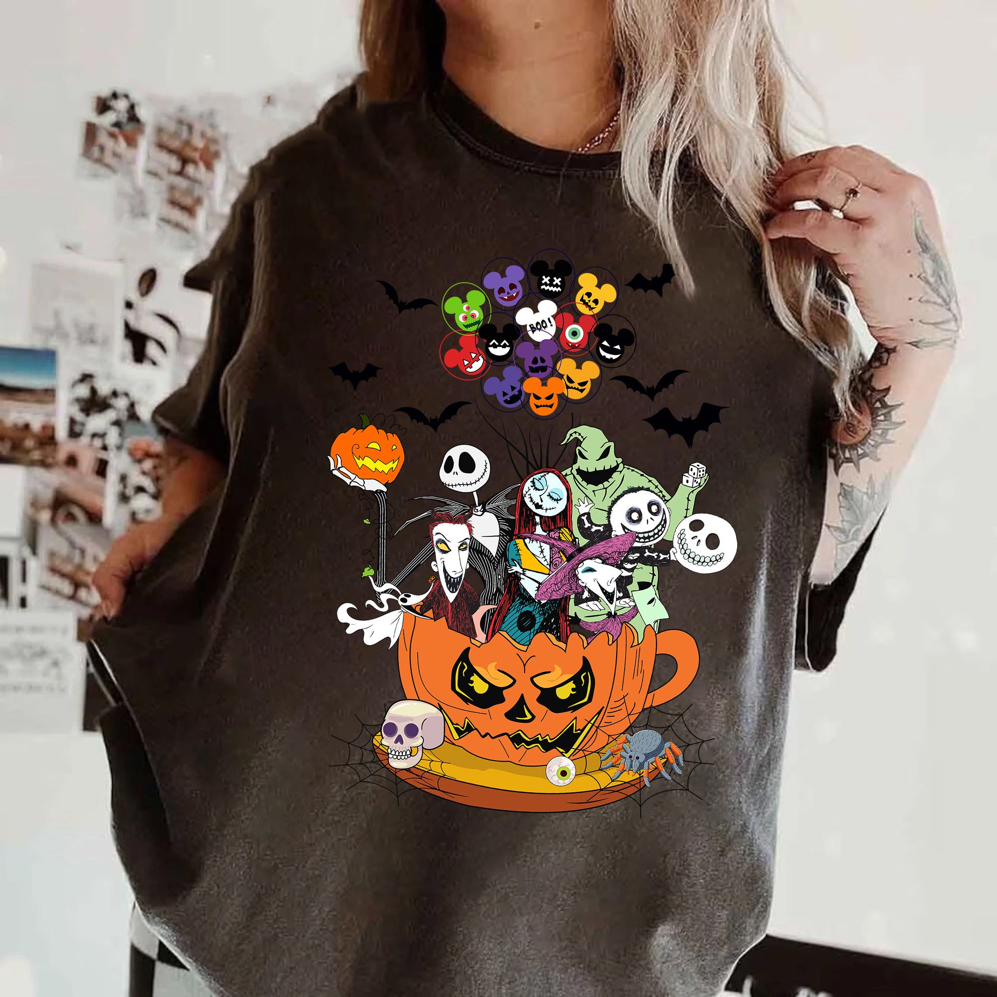 Disney Halloween Shirt, Disney Shirt, Halloween Matching Shirts, Disney Matching Shirts, Disney Trip Shirts, Disneyland Tee D2307 17