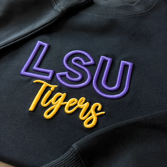 Custom Embroidery College Team Sweatshirt EMHA1009S