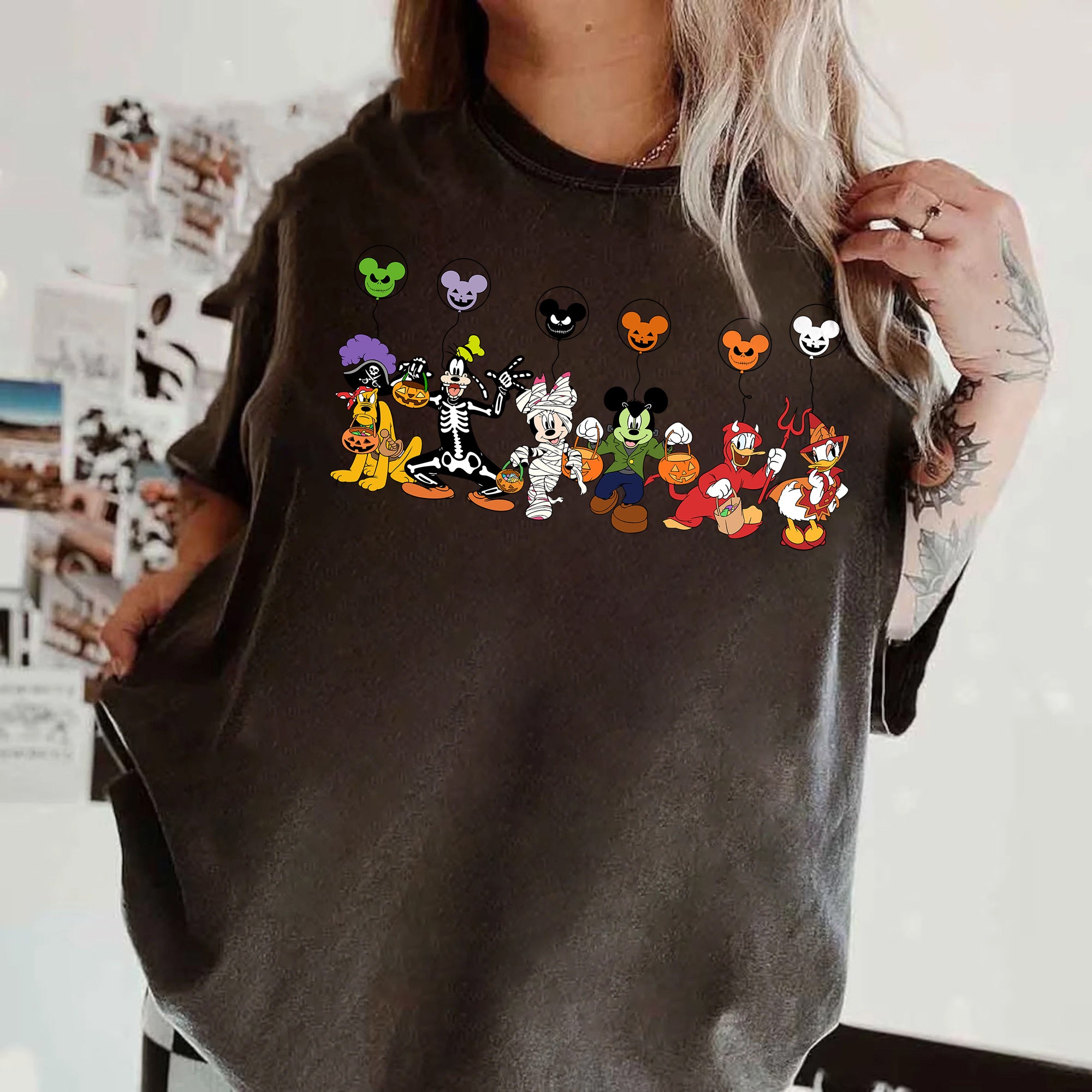 Disney Halloween Shirt, Disney Shirt, Halloween Matching Shirts, Disney Matching Shirts, Disney Trip Shirts, Disneyland Tee D2307 4