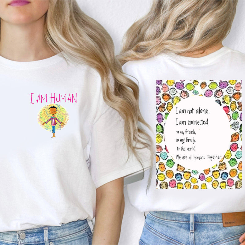 Personalized Teacher's Name Math Teacher Teacher Two Sided T-Shirt 2MAT68