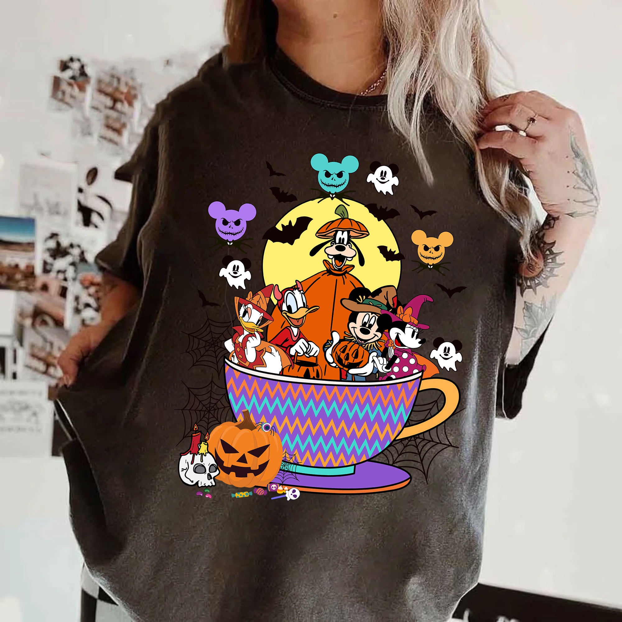 Disney Halloween Shirt, Disney Shirt, Halloween Matching Shirts, Disney Matching Shirts, Disney Trip Shirts, Disneyland Tee D2307 9