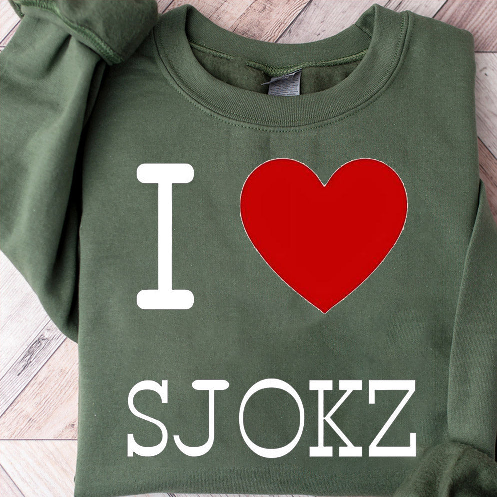 Eefje Depoortere I Love Sjokz T-shirt, Sweatshirt, Hoodie