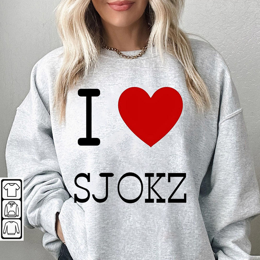 Eefje Depoortere I Love Sjokz T-shirt, Sweatshirt, Hoodie