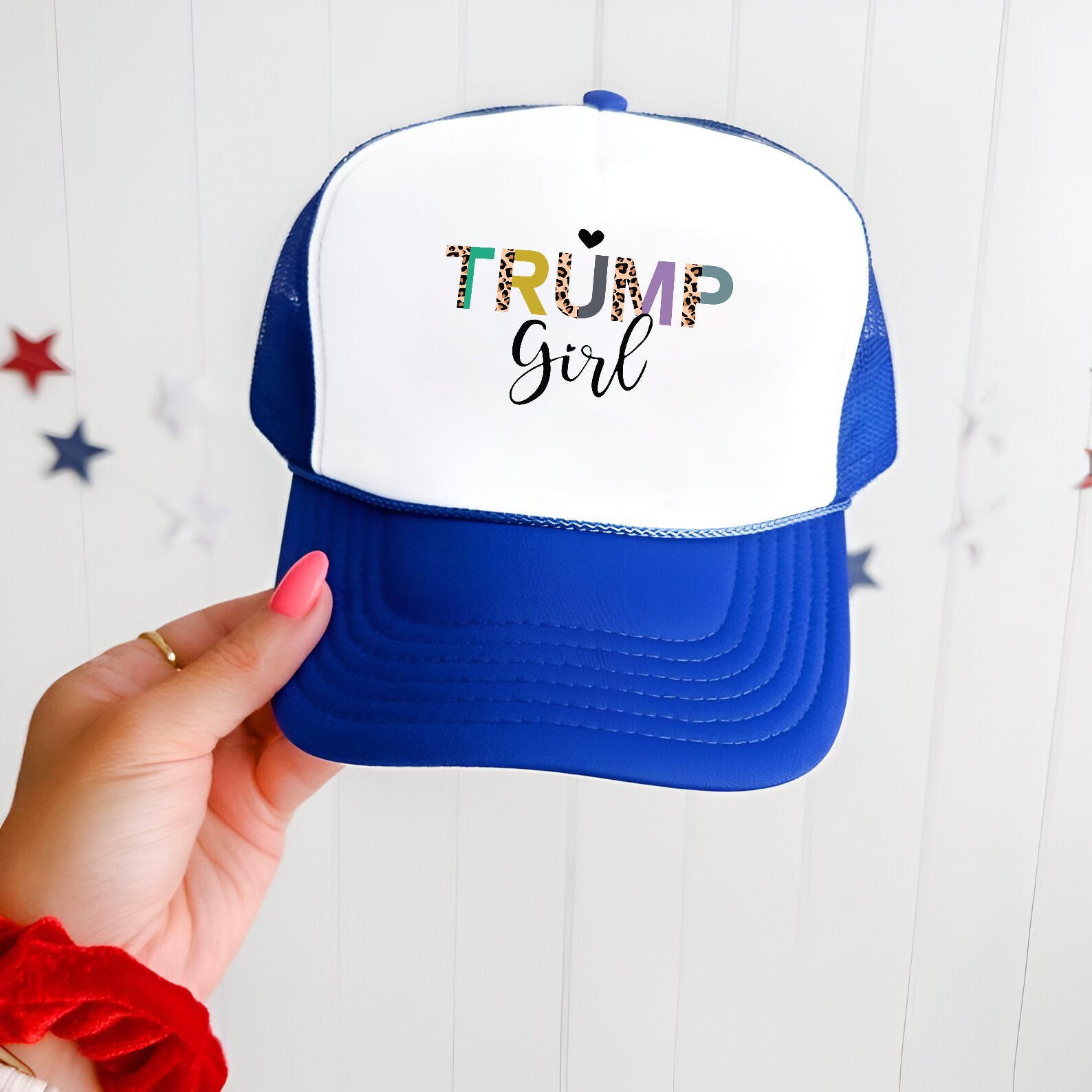 Trump Girl Embroidered Hat Trucker Hat #33 Tu4