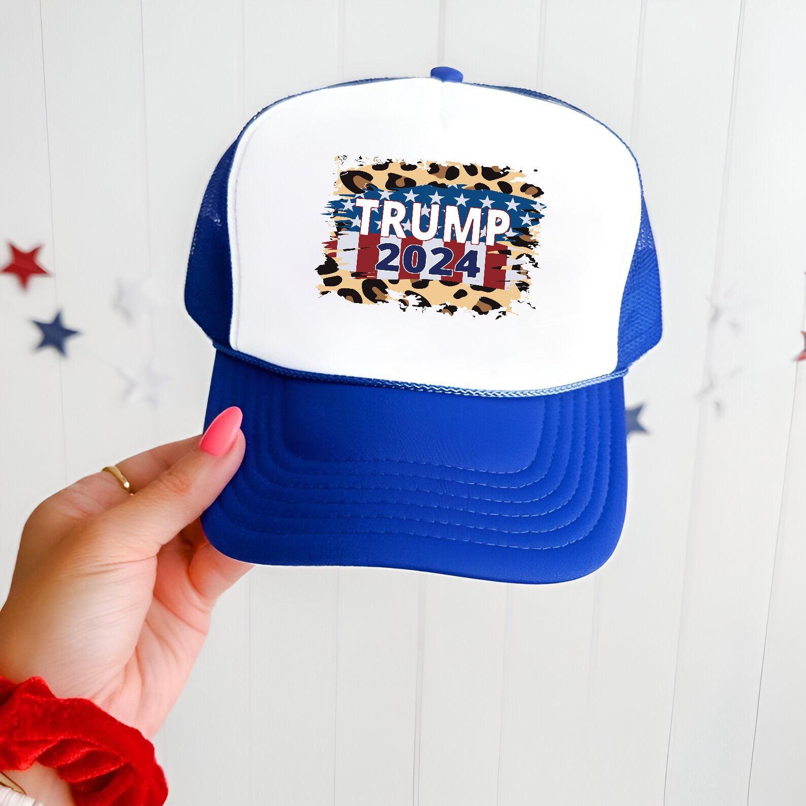 Trump 2024 Embroidered Hat Trucker Hat #9 Tu4