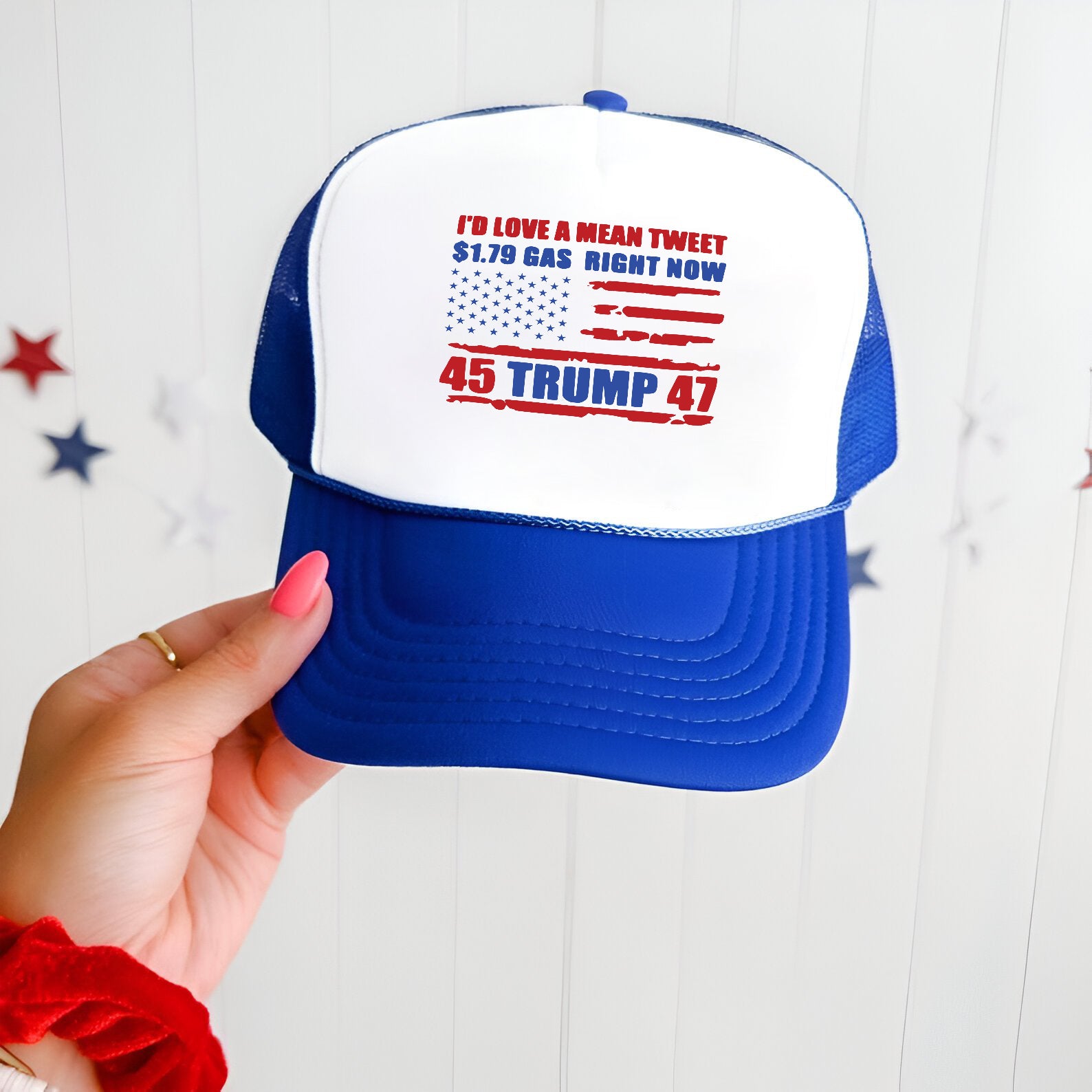 45 47 Trump Embroidered Hat Trucker Hat #17 Tu4