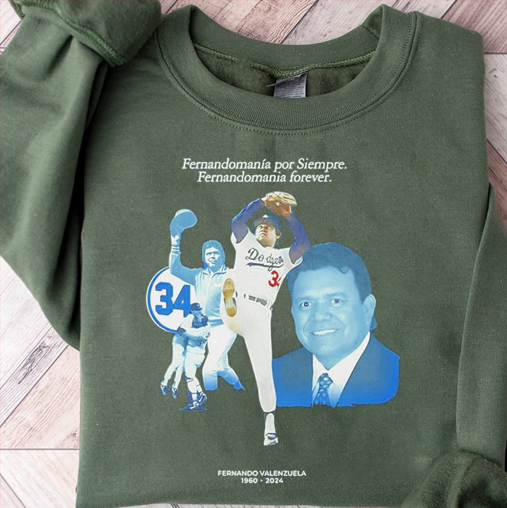 Fernando Valenzuela 1960 2024 Remembering T-Shirt, Sweatshirt, Hoodie