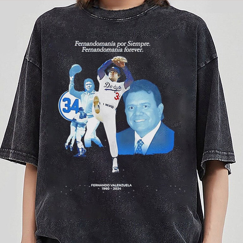 Fernando Valenzuela 1960 2024 Remembering T-Shirt, Sweatshirt, Hoodie