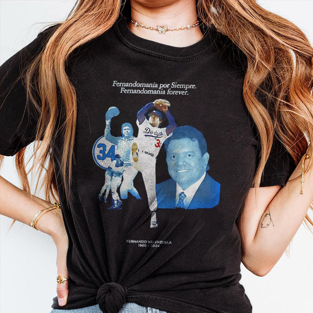 Fernando Valenzuela 1960 2024 Remembering T-Shirt, Sweatshirt, Hoodie