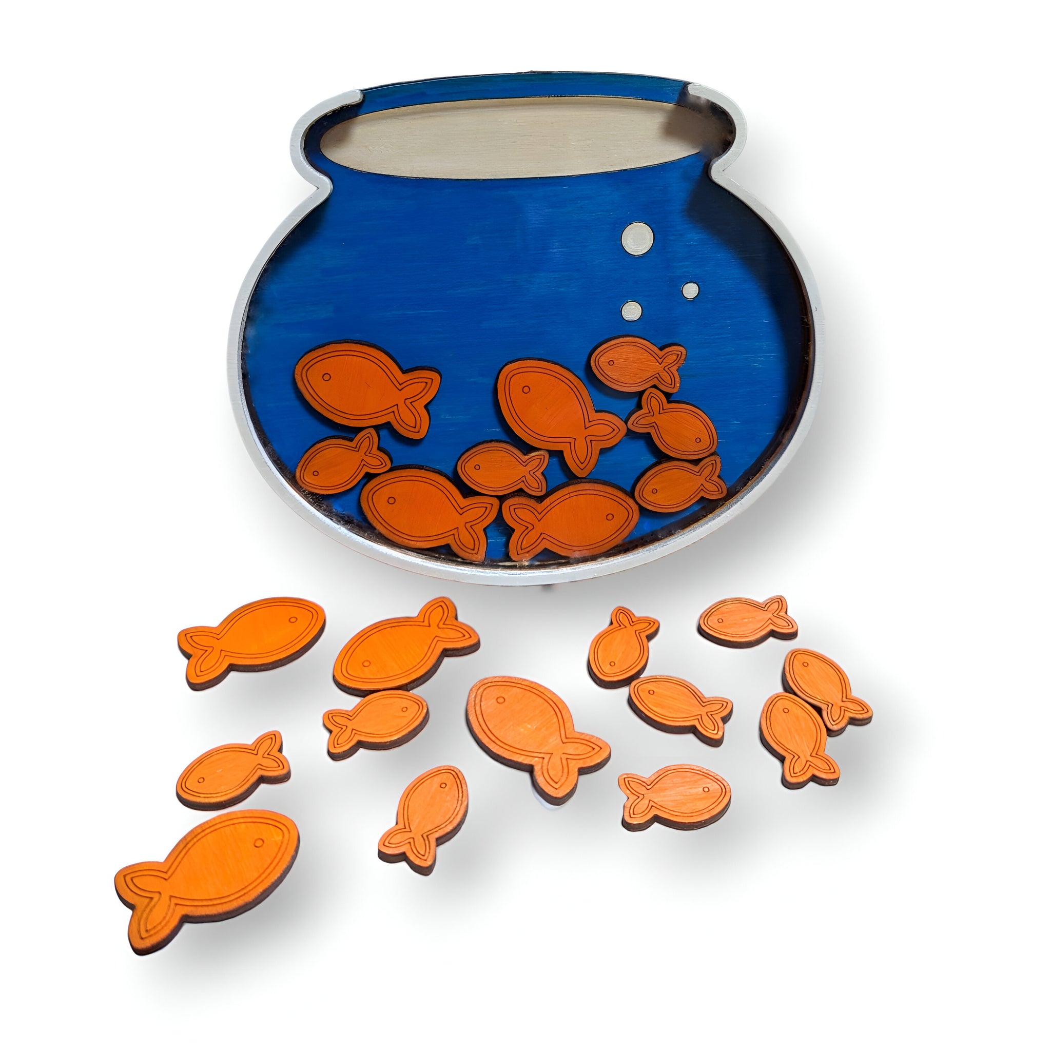 Fishbowl Reward Jar System For Kids With 24 Fishes REJAR