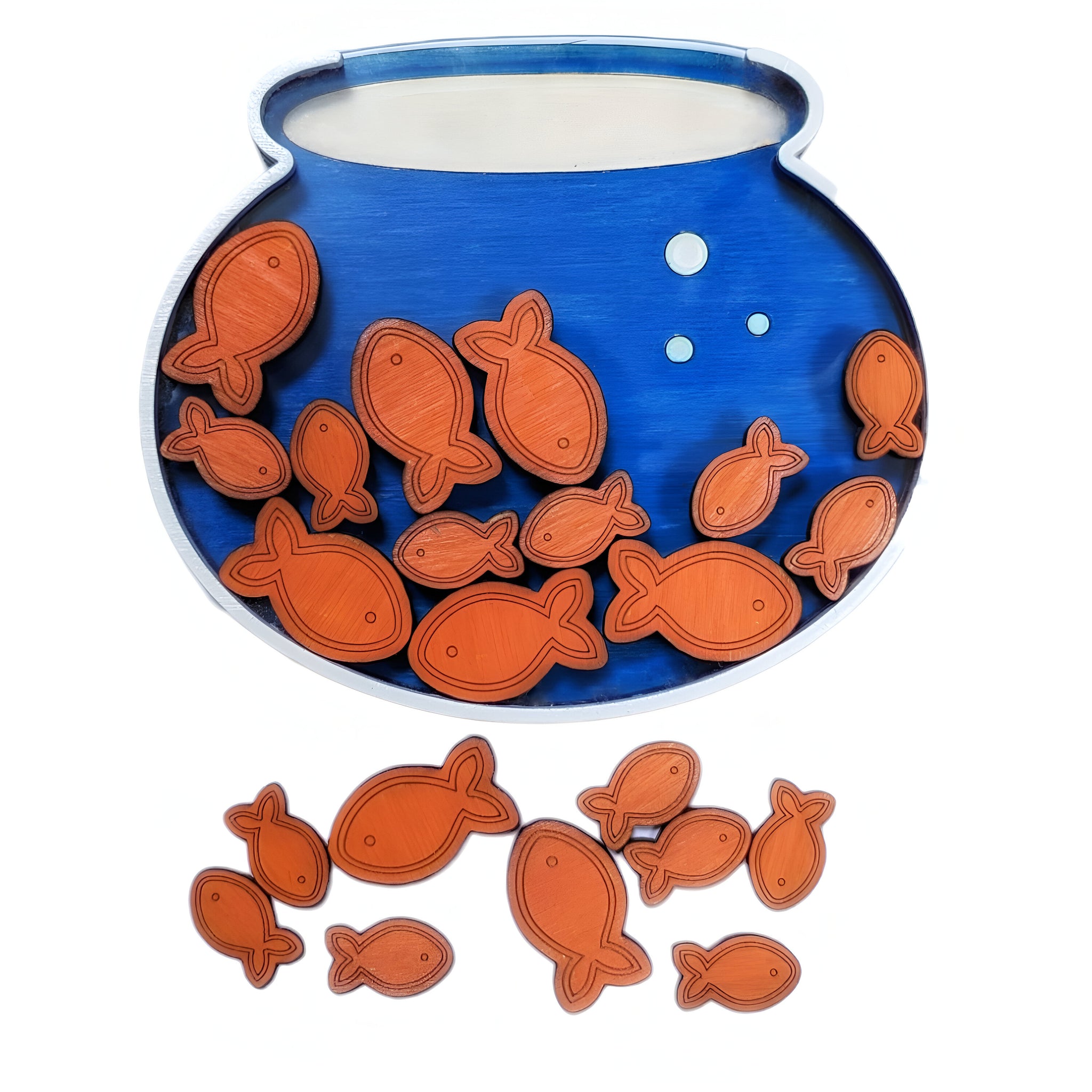 Fishbowl Reward Jar System For Kids With 24 Fishes REJAR