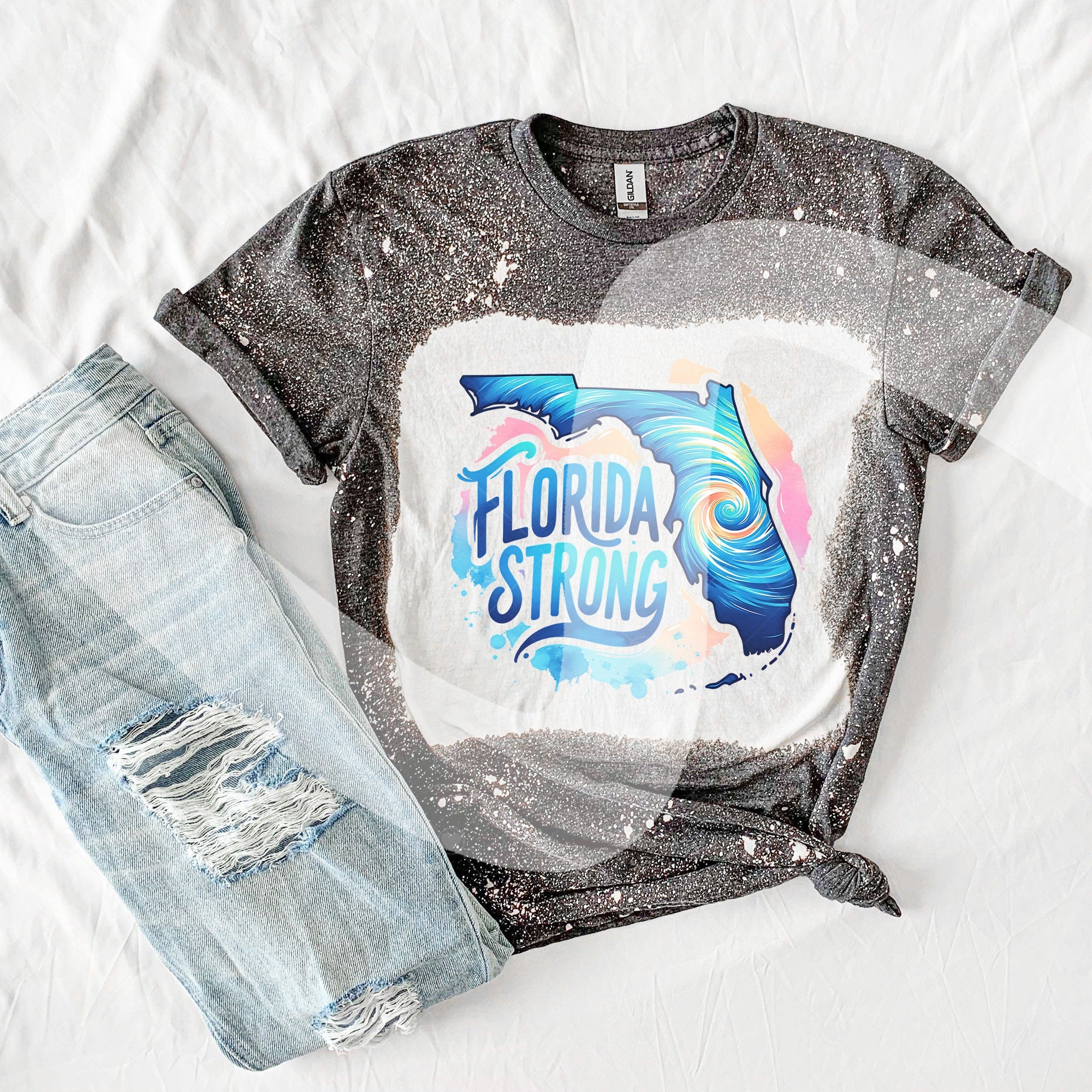 Florida Strong PNG, Pray for Tampa Bay PNG, Hurricane Milton, Tampa Bay Strong, FL Hurricane Awareness, Sublimation Design, Dtf Clipart TMC