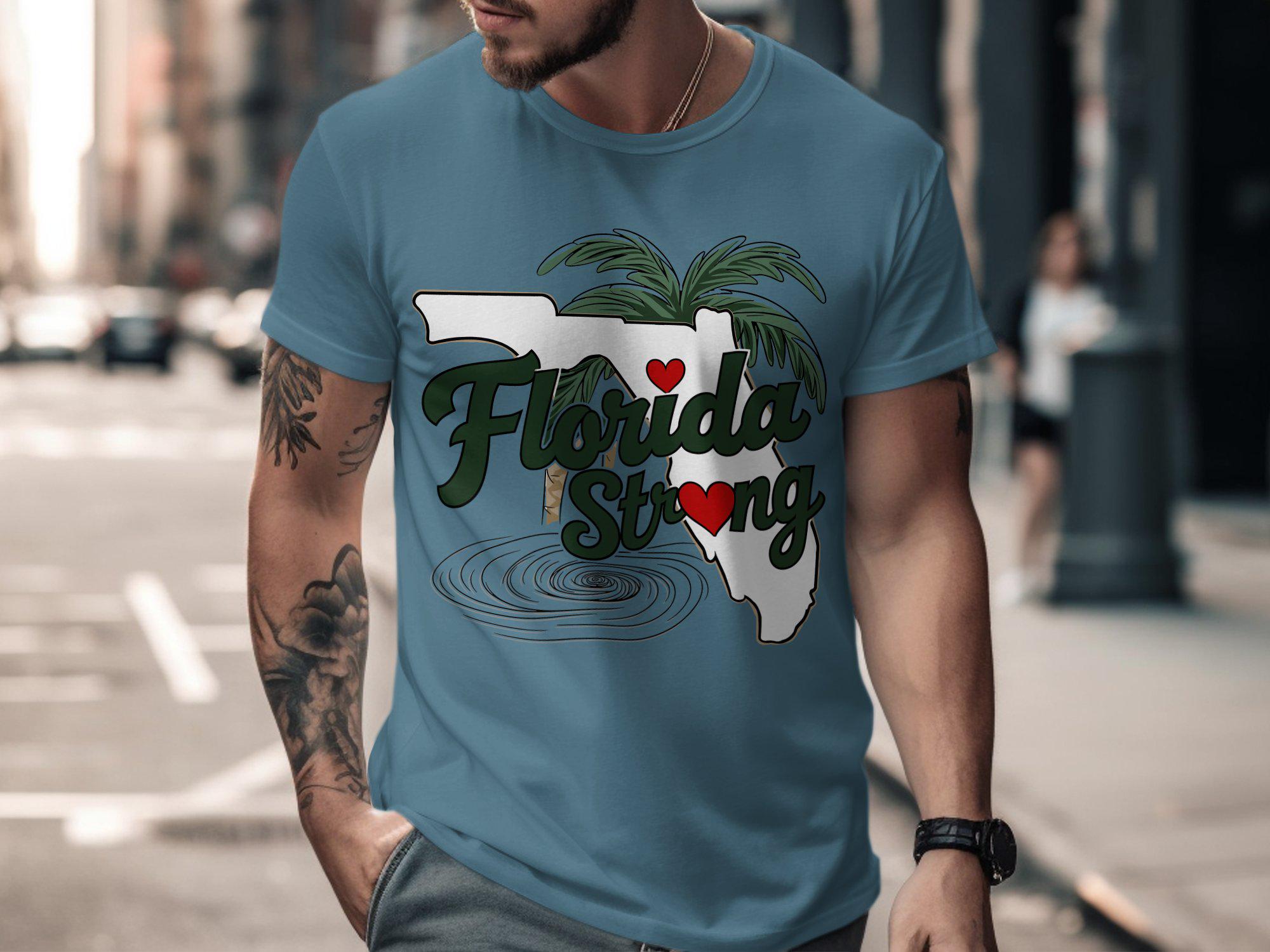 Florida Strong PNG Sublimation Design Florida Hurricane, Florida Shirt Design, Florida SVG, Disaster Relief, I Survived Milton, Storm DTF TMC