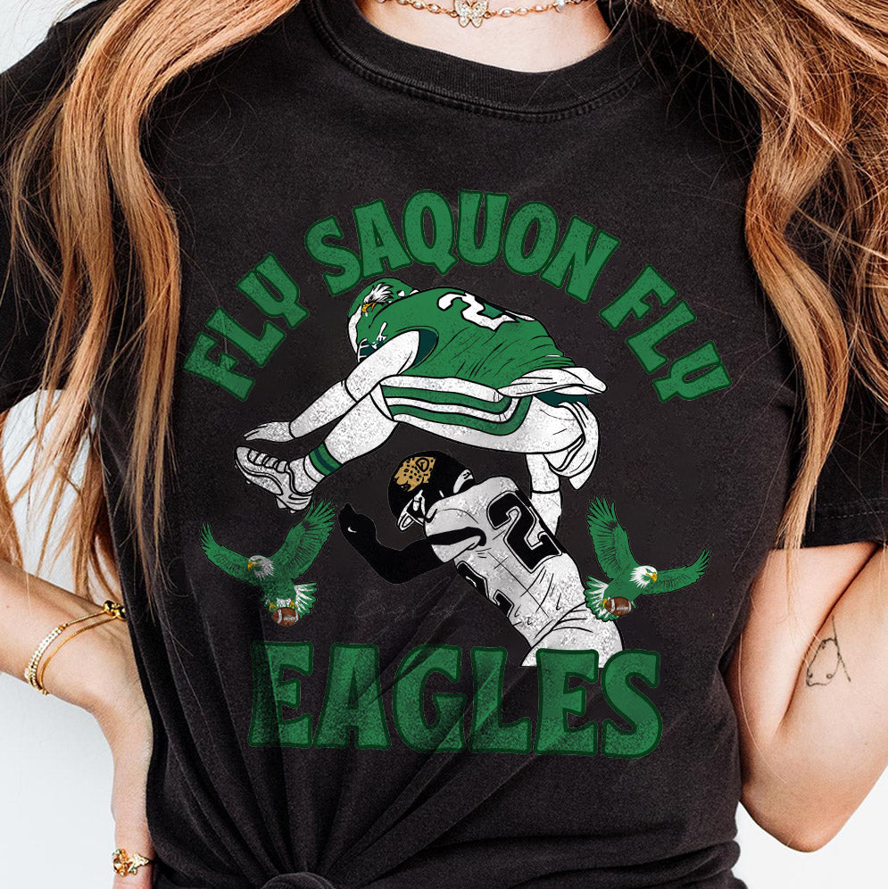 Fly Saquon Barkley Eagles Fly Reverse Hurdle shirt, Philadelphia Gift, Philadelphia Sports, Eagles Sweatshirt, Eagles Hoodie, Eagles Shirt, Kids Shirt