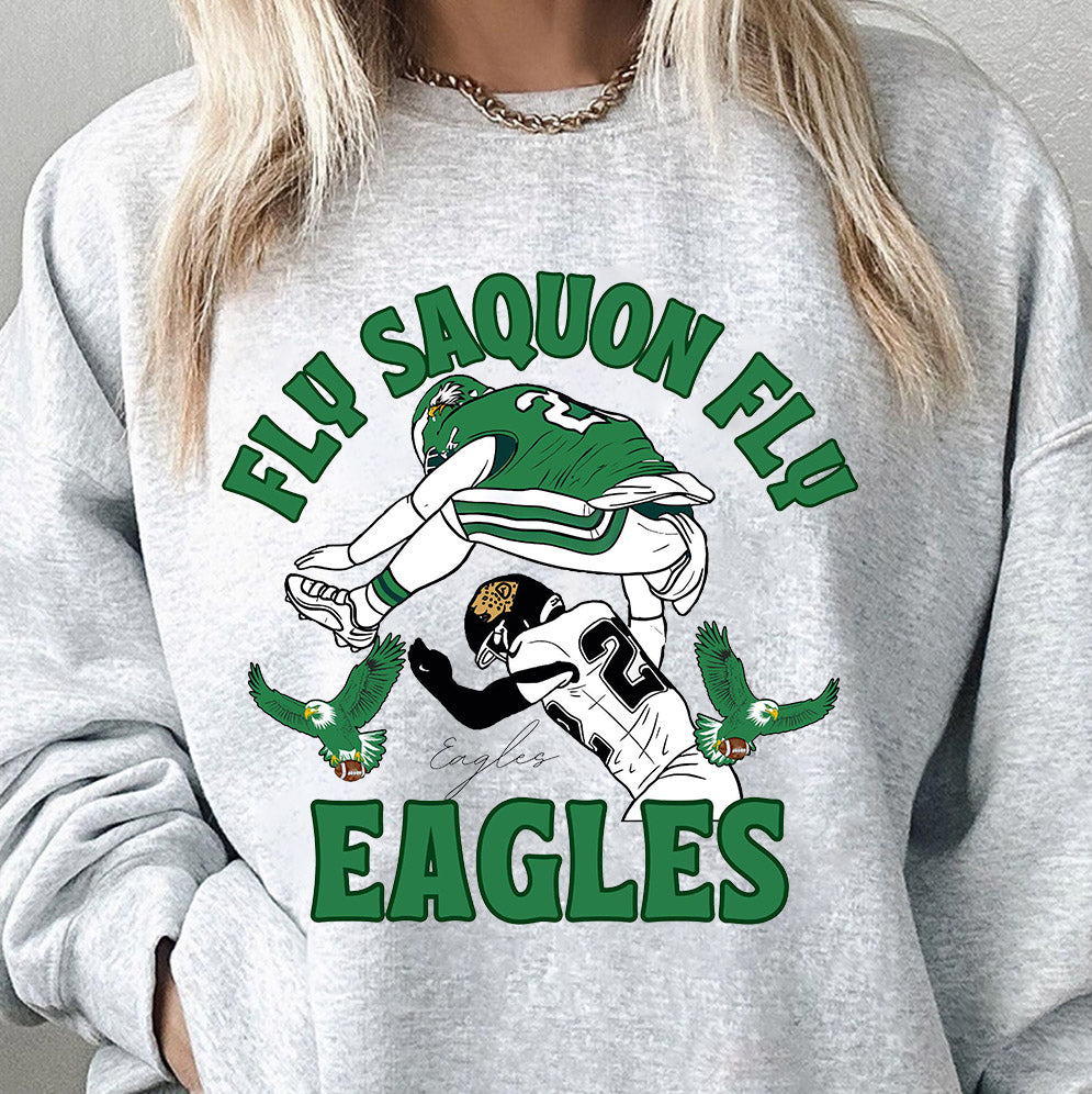 Fly Saquon Barkley Eagles Fly Reverse Hurdle shirt, Philadelphia Gift, Philadelphia Sports, Eagles Sweatshirt, Eagles Hoodie, Eagles Shirt, Kids Shirt