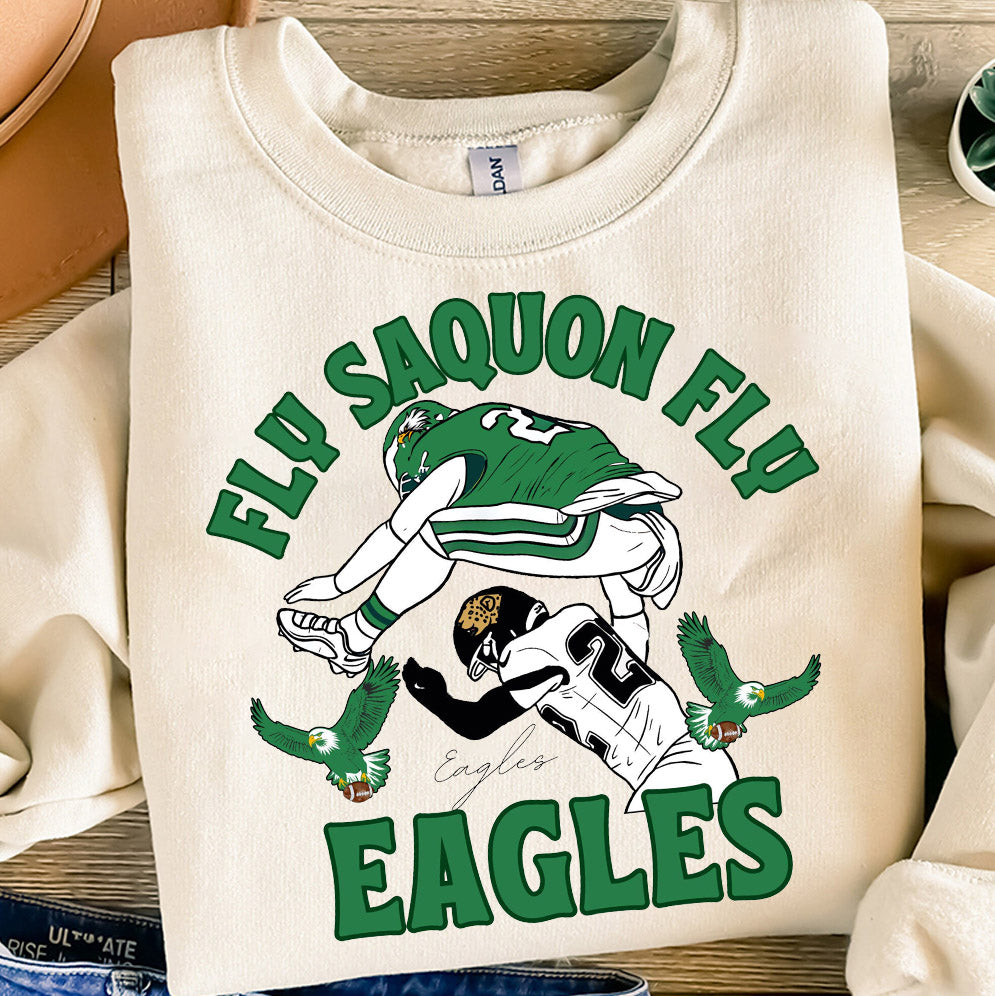 Fly Saquon Barkley Eagles Fly Reverse Hurdle shirt, Philadelphia Gift, Philadelphia Sports, Eagles Sweatshirt, Eagles Hoodie, Eagles Shirt, Kids Shirt