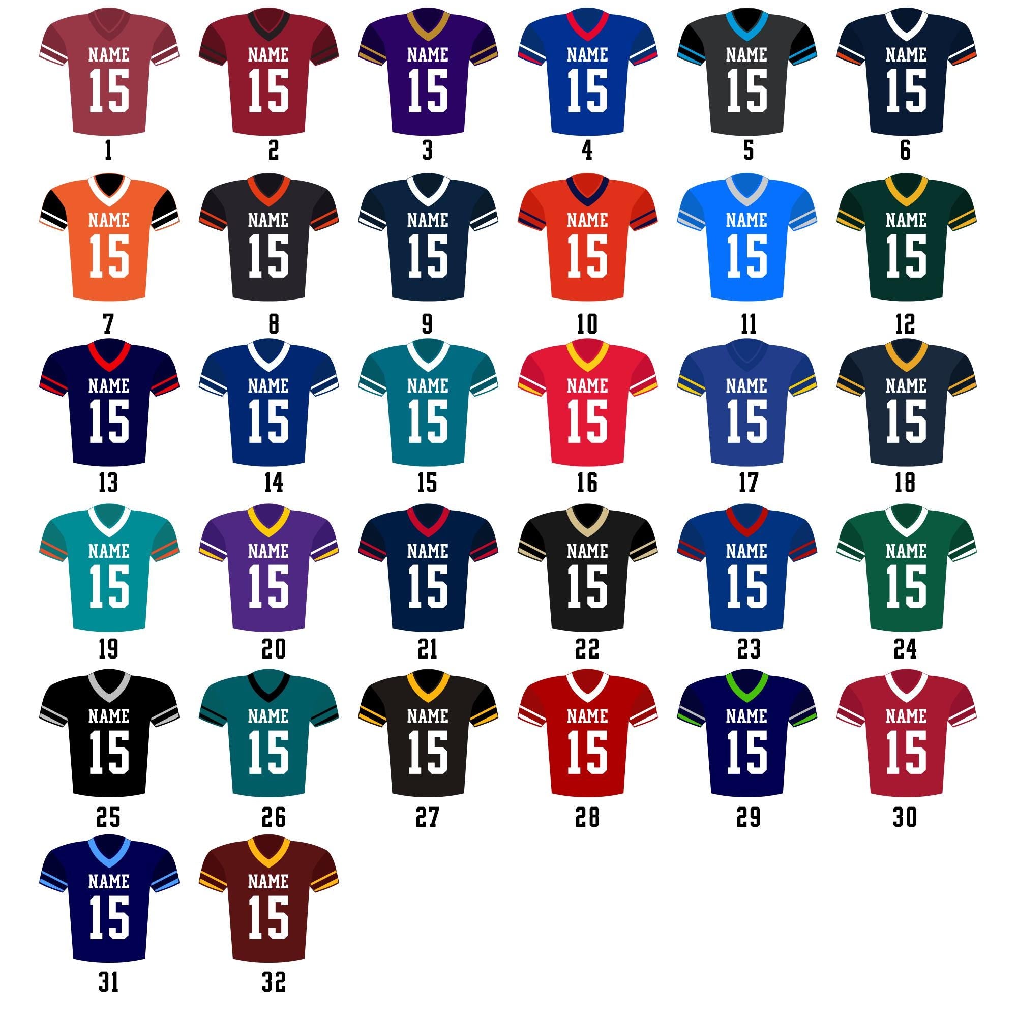 Football Name Tag, Personalized Football Shirt Name Tag, Sport Bag Tag, Football Team Keychain, High School Football Team, Football Mom Gift   FB2308