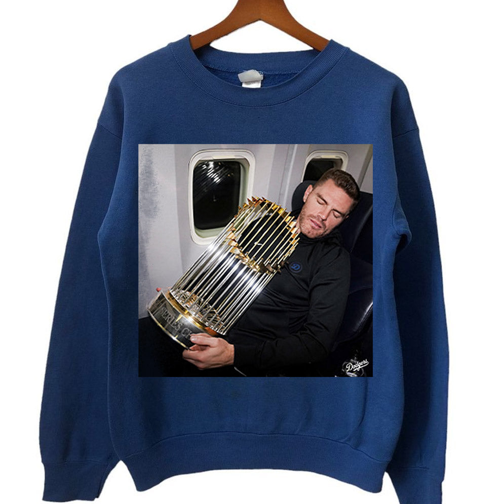 Freddie Freeman Sleep With World Series Title Shirt, Sweatshirt, Hoodie