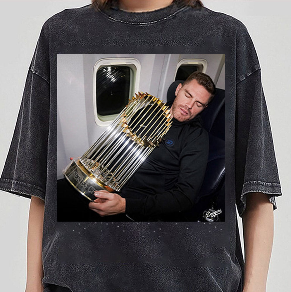 Freddie Freeman Sleep With World Series Title Shirt, Sweatshirt, Hoodie