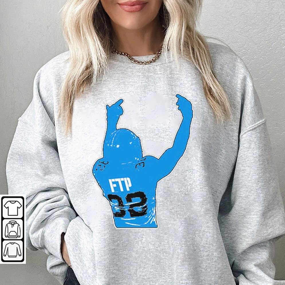 FTP 32 Detroit Lions shirt, Sweatshirt, Hoodie And Tank Top
