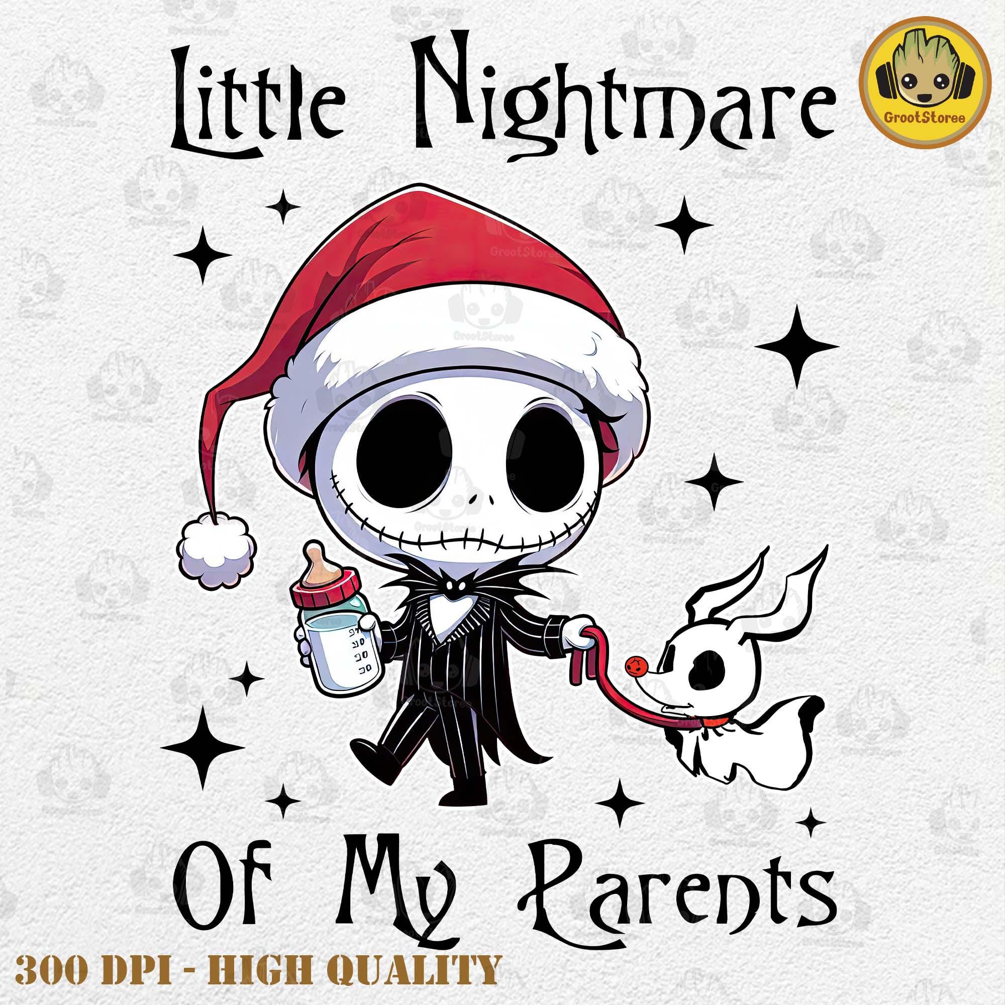 Funny Little Nightmare Christmas Png, Christmas Nightmare Png, Merry Christmas Png, Xmas Cartoon Png, Xmas Nightmare Character Png SCU