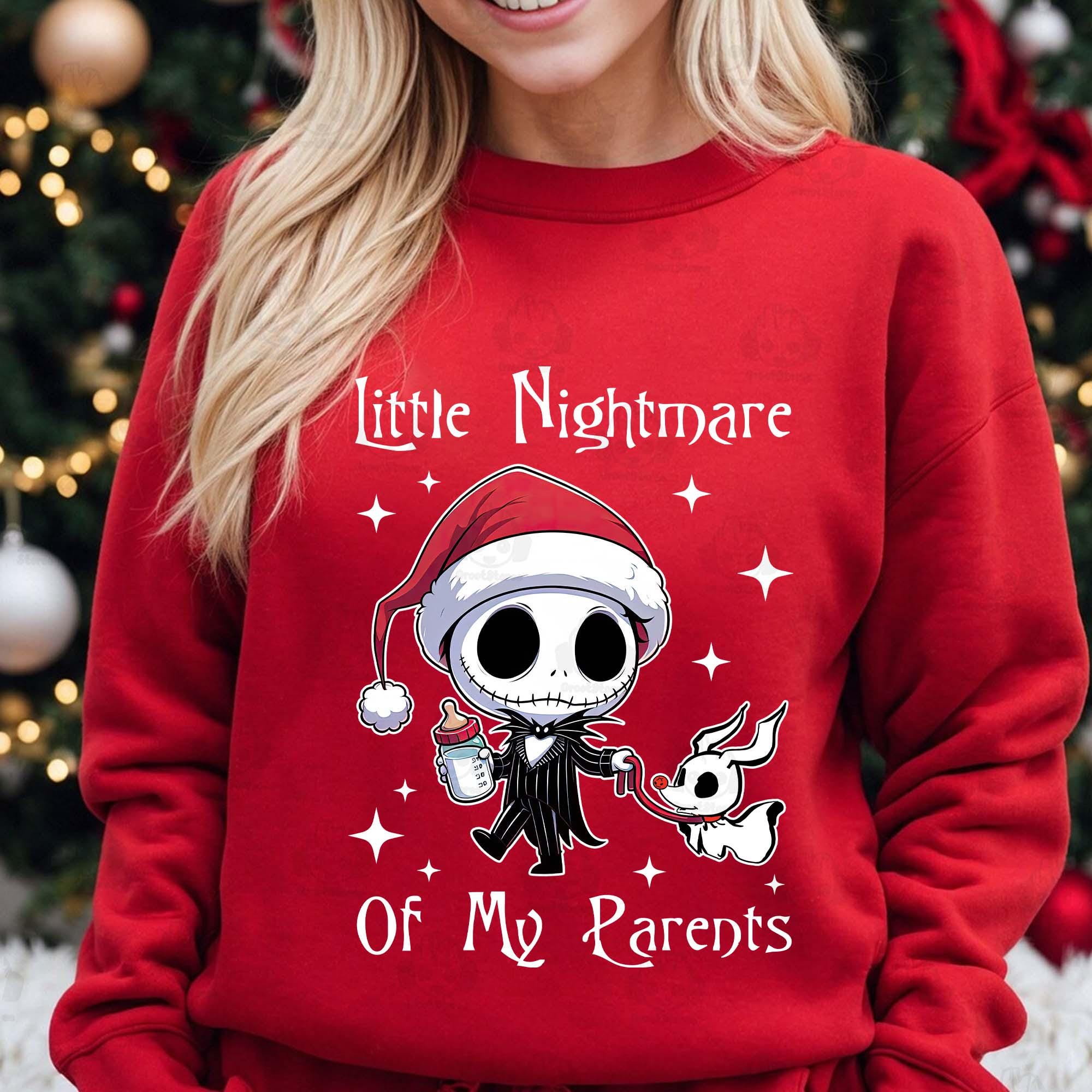 Funny Little Nightmare Christmas Png, Christmas Nightmare Png, Merry Christmas Png, Xmas Cartoon Png, Xmas Nightmare Character Png SCU