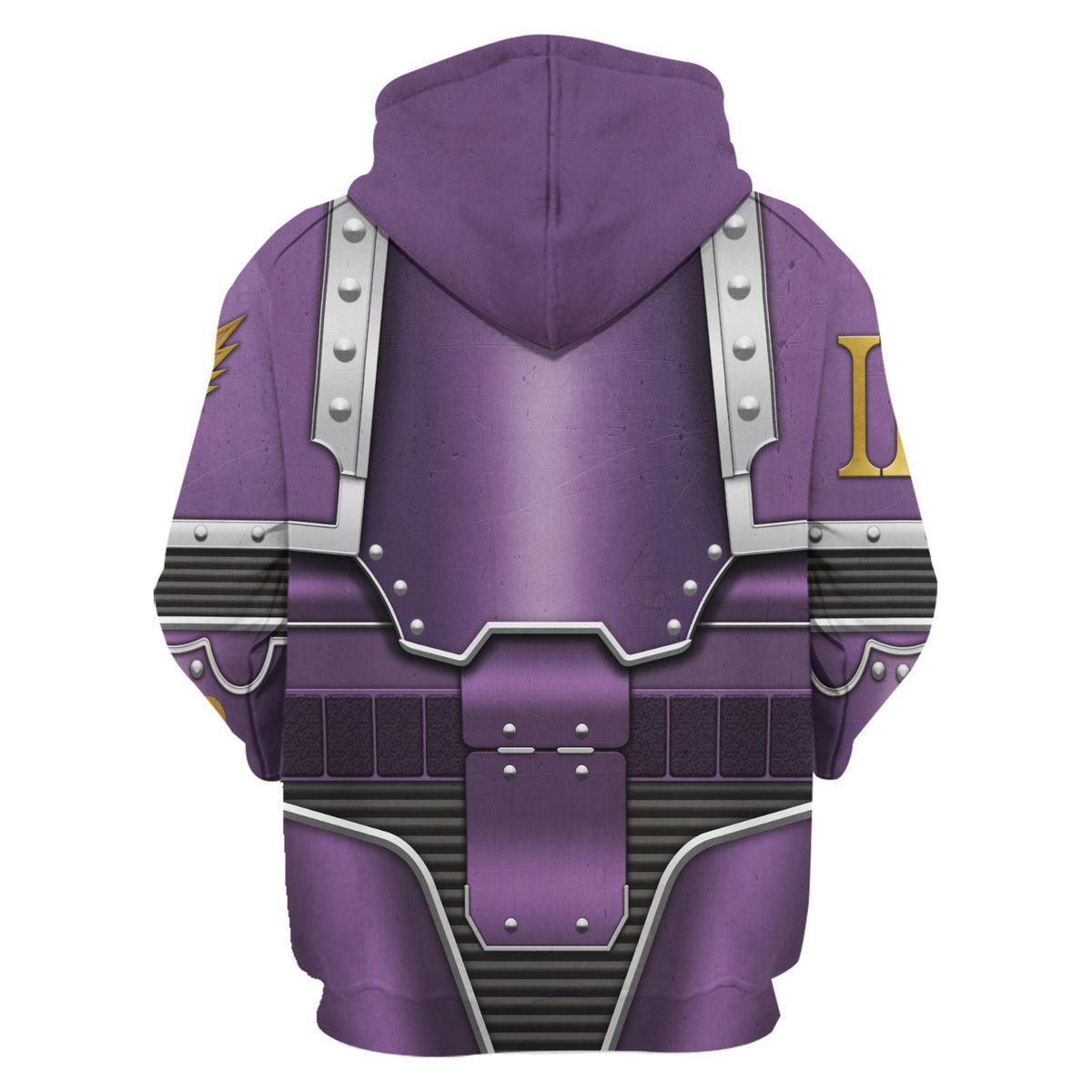 CustomsPig Emperor Children Costume Cotton Warhammer Costume Hoodie Jogger,CustomsPig Emperor Children Costume Cotton Space Marines Cosplay 3D Hoodie Pants, Warhammer 3D Tracksuit, Warhammer Game Outfit TQT3