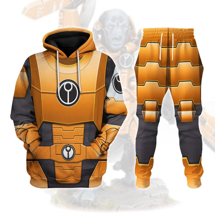 Pig T???au Costume Warhammer Costume Hoodie Jogger, Pig T???au Costume Space Marines Cosplay 3D Hoodie Pants, Warhammer 3D Tracksuit, Warhammer Game Outfit