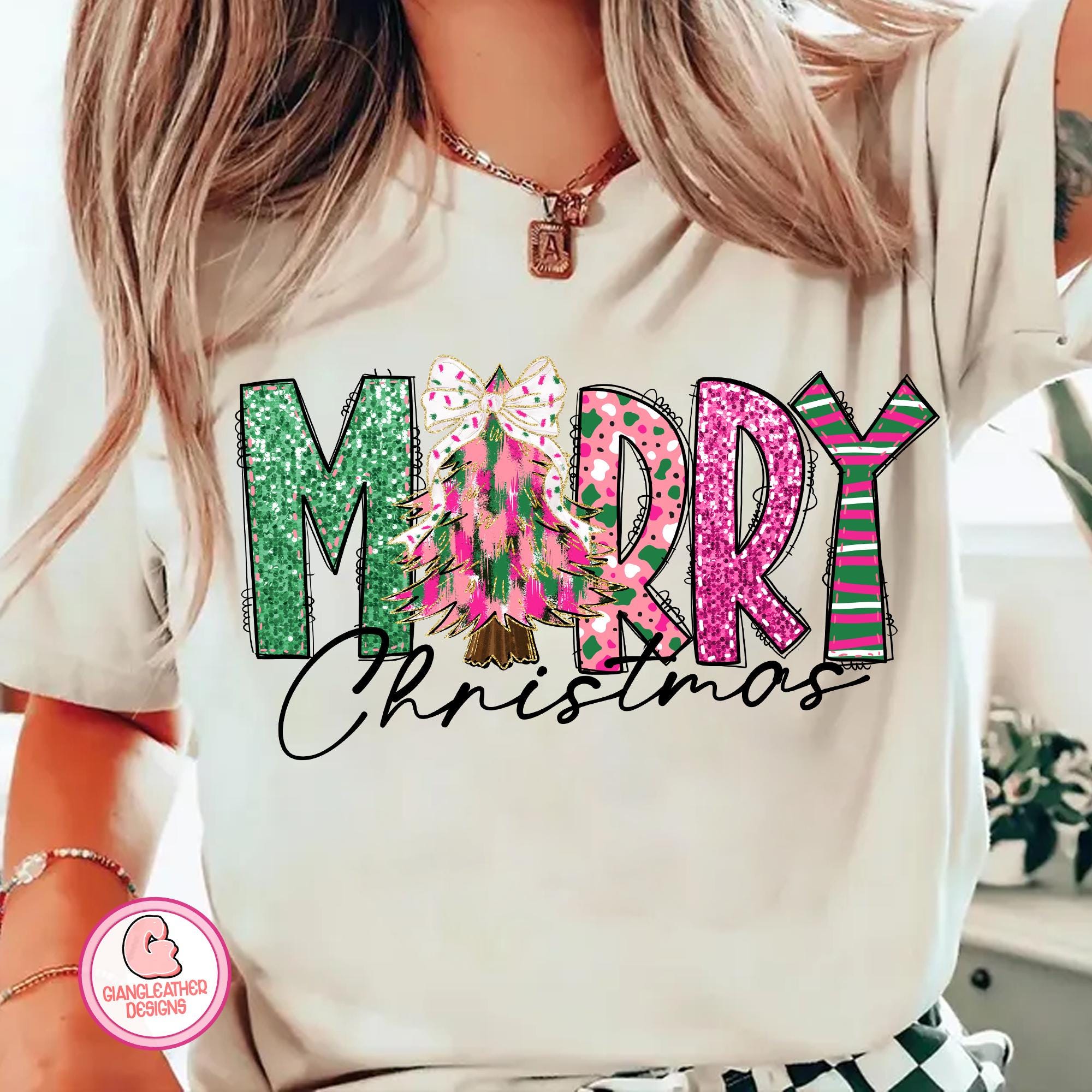 Glitter Merry christmas png, merry doodles png, colorful brushstroke christmas png, glitter christmas png, christmas png, tis the season png SCU