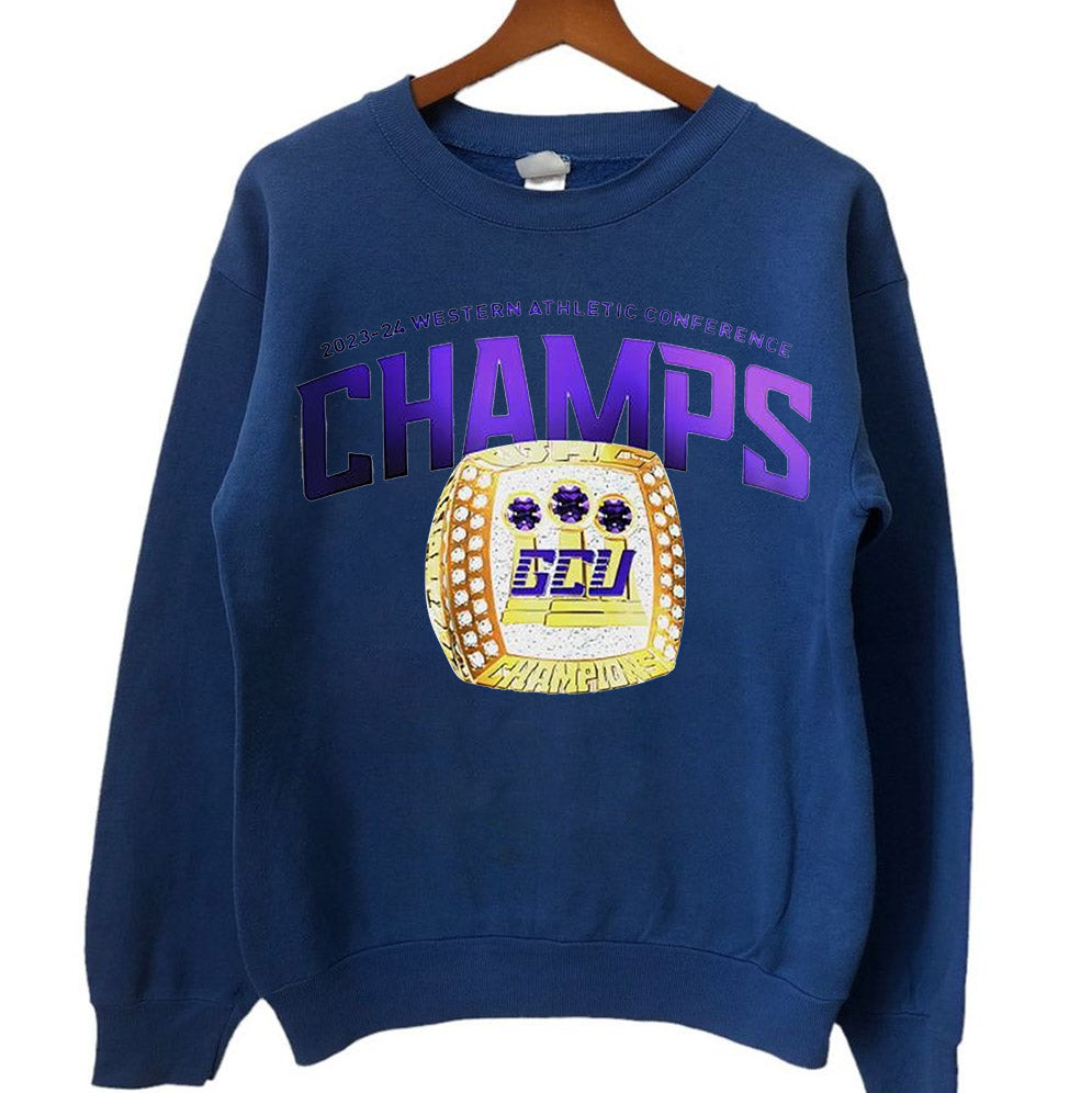 Grand Canyon Antelopes 2023 2024 Western Athletic Conference Championship Ring Diamond shirt, Sweatshirt, Hoodie