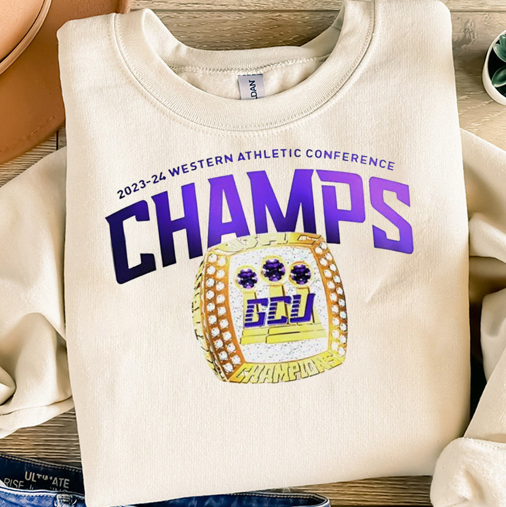 Grand Canyon Antelopes 2023 2024 Western Athletic Conference Championship Ring Diamond shirt, Sweatshirt, Hoodie