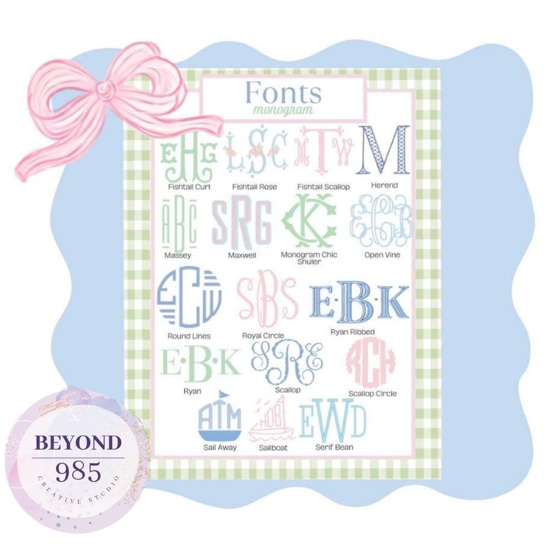 Grandmillennial Side Bow Girls Embroidered Sweatshirts ESIBOW