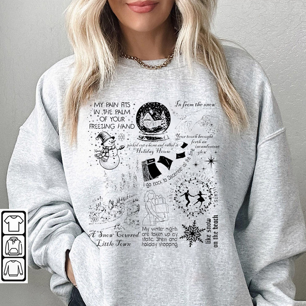 Halloween Shirt, Halloween Songs Shirt, Halloween Lyrics Shirt V7, Halloween Pumpkin Shirt, Spooky Season, Fall Season Shirt, Ghost Sweatshit