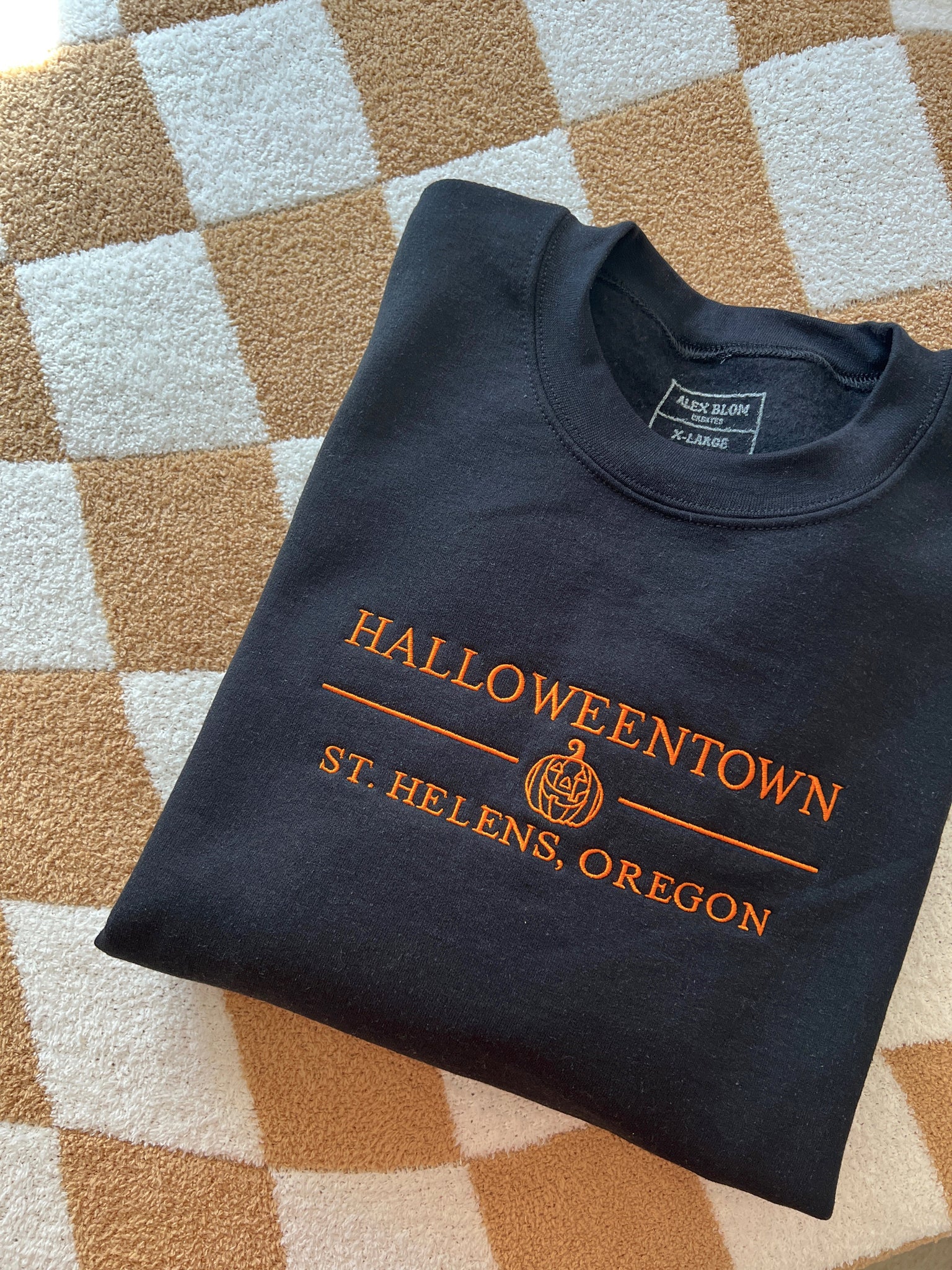 Halloweentown Embroidered Crewneck EMHA2608