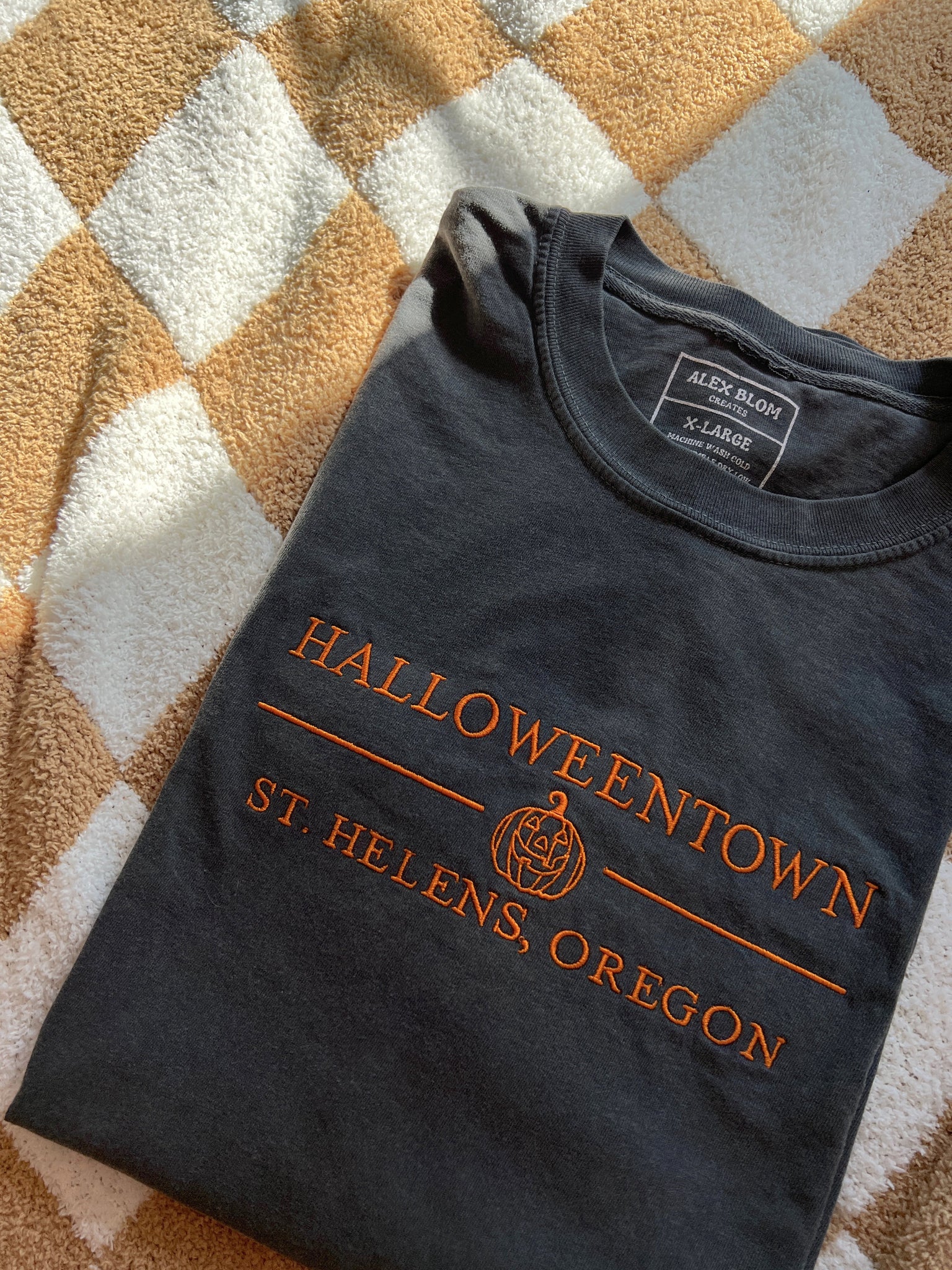 Halloweentown Embroidered Tee 84398EMHA2608
