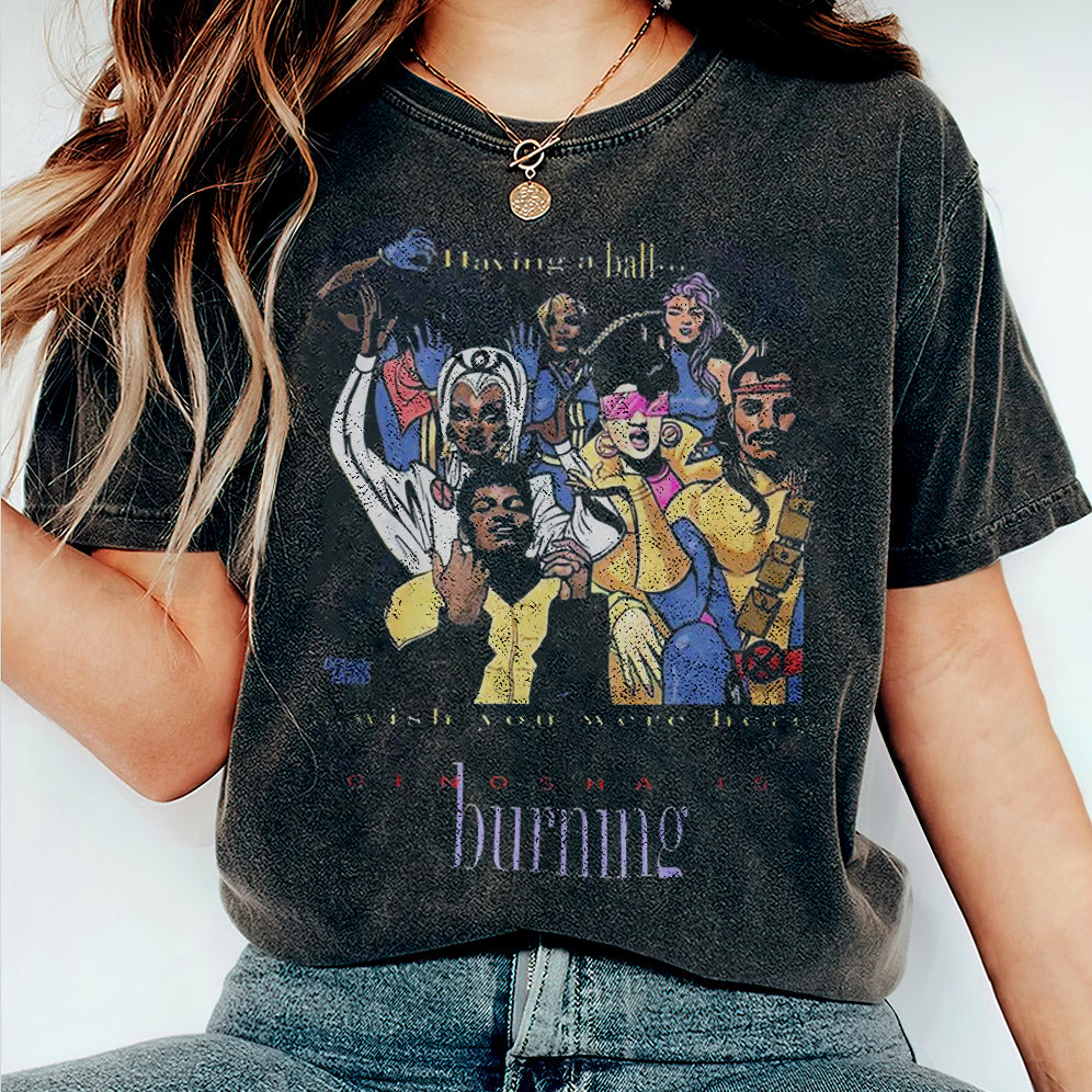 Having A Ball Wish You Were Here Genosha Is Burning Shirt